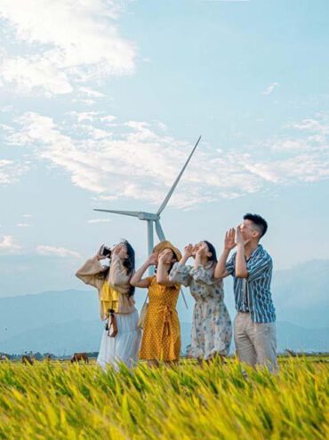 Check-in cánh đồng điện gió ở Ninh Thuận HOT rần rần những ngày qua