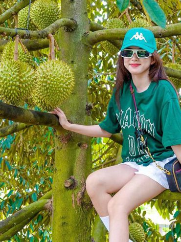 Miệt vườn hoa trái miền Tây dịp hè khiến du khách say mê